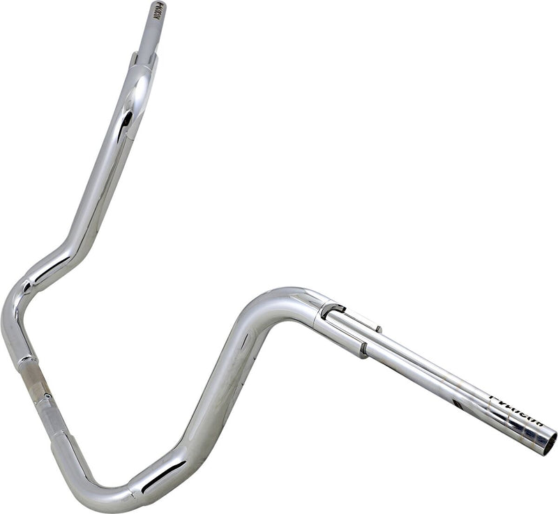 FAT Baggers INC. 1-1/2" EZ Install Rounded Top Handlebar - Chrome - 803014