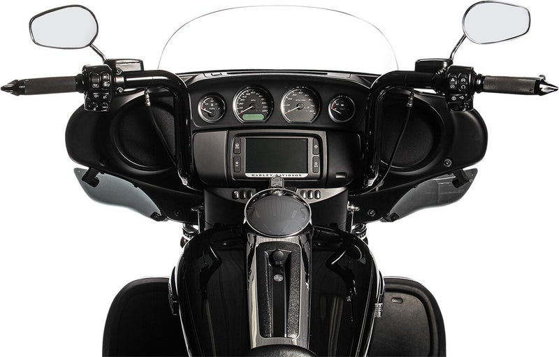 FAT Baggers INC. 1-1/2" EZ Install Rounded Top Handlebar - Black, Gloss - 803014-B