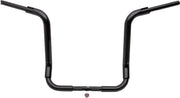 FAT Baggers INC. 1-1/2" EZ Install Rounded Top Handlebar - Black, Gloss - 803016-B