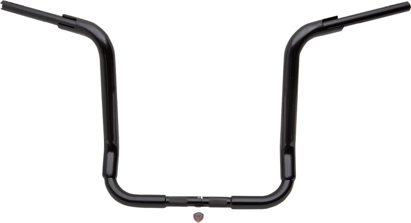 FAT Baggers INC. 1-1/2" EZ Install Rounded Top Handlebar - Black, Gloss - 803016-B