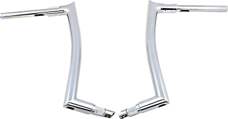 FAT Baggers INC. 1-1/2" EZ Install Pointed Top Handlebar - Chrome - 808016