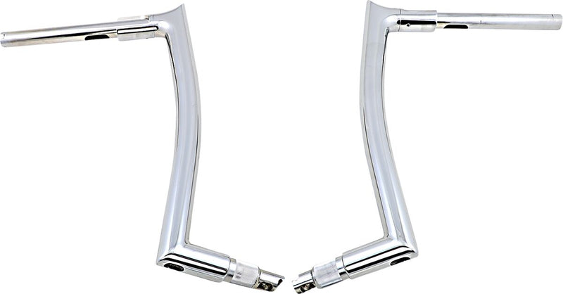 FAT Baggers INC. 1-1/2" EZ Install Pointed Top Handlebar - Chrome - 808016
