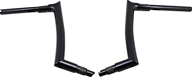 FAT Baggers INC. 1-1/2" EZ Install Pointed Top Handlebar - Black - 808012-B