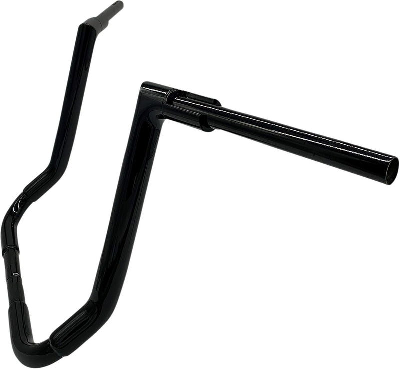 FAT Baggers INC. 1-1/2" EZ Install Flat Top Handlebar - Black - 605016-B
