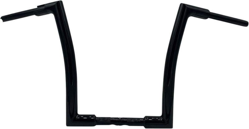 FAT Baggers INC. 1-1/2" EZ Install Flat Top Handlebar - Black - 607014-B