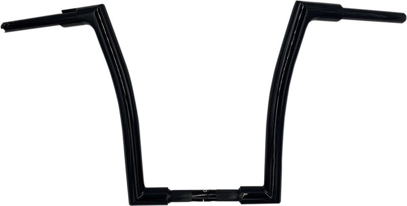 FAT Baggers INC. 1-1/2" EZ Install Flat Top Handlebar - Black - 607016-B
