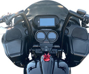 FAT Baggers INC. 1-1/2" EZ Install Flat Top Handlebar - Black - 607016-B