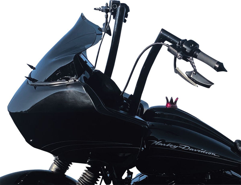 FAT Baggers INC. 1-1/2" EZ Install Flat Top Handlebar - Black - 607016-B