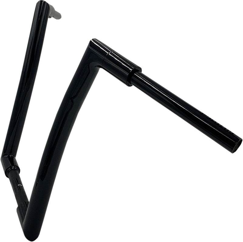 FAT Baggers INC. 1-1/2" EZ Install Flat Top Handlebar - Black - 607016-B