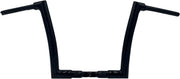 FAT Baggers INC. 1-1/2" EZ Install Flat Top Handlebar - Black - 606012-B
