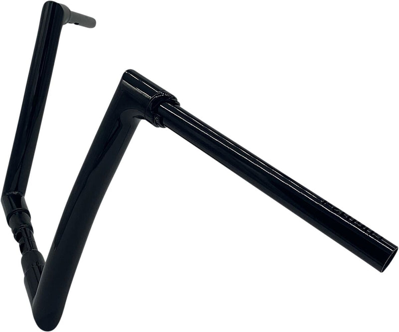 FAT Baggers INC. 1-1/2" EZ Install Flat Top Handlebar - Black - 606012-B