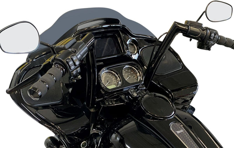 FAT Baggers INC. 1-1/2" EZ Install Flat Top Handlebar - Black - 606012-B