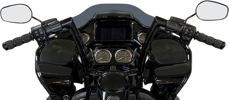 FAT Baggers INC. 1-1/2" EZ Install Flat Top Handlebar - Black - 606012-B