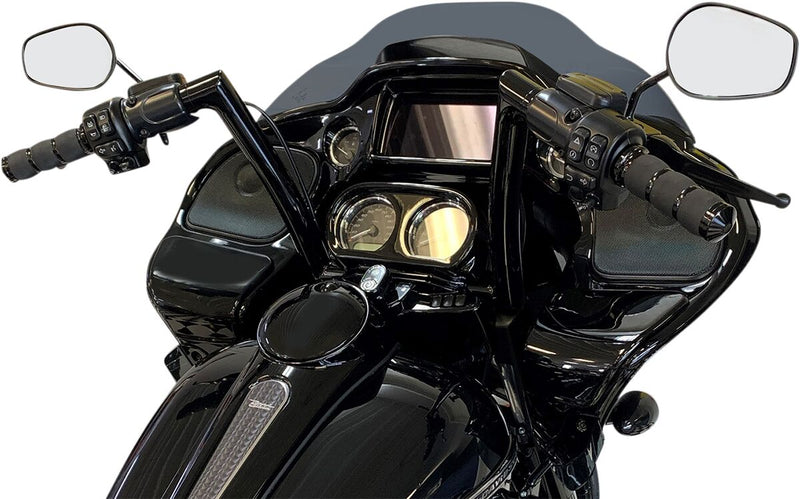 FAT Baggers INC. 1-1/2" EZ Install Flat Top Handlebar - Black - 606012-B