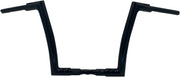 FAT Baggers INC. 1-1/2" EZ Install Flat Top Handlebar - Black - 608012-B