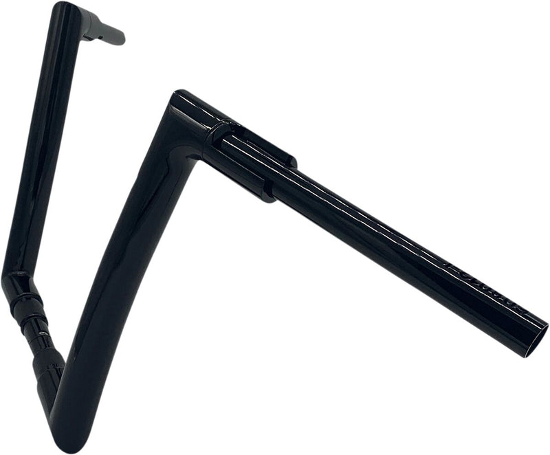 FAT Baggers INC. 1-1/2" EZ Install Flat Top Handlebar - Black - 608012-B