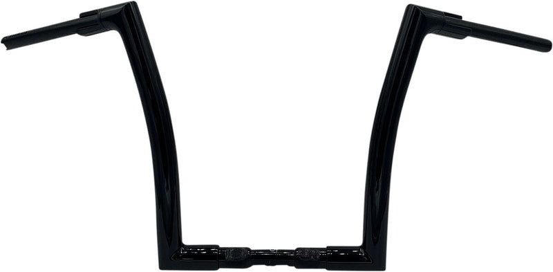 FAT Baggers INC. 1-1/2" EZ Install Flat Top Handlebar - Black - 608014-B