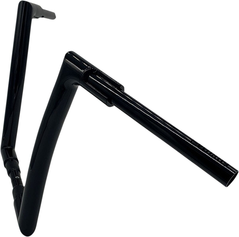 FAT Baggers INC. 1-1/2" EZ Install Flat Top Handlebar - Black - 608014-B