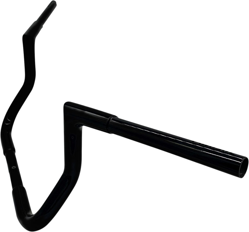 FAT Baggers INC. 1-1/4" EZ Install Flat Top Handlebar - Black - 705010-B