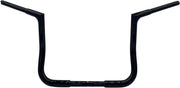 FAT Baggers INC. 1-1/4" EZ Install Flat Top Handlebar - Black - 705012-B