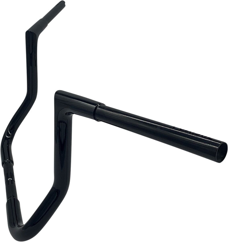 FAT Baggers INC. 1-1/4" EZ Install Flat Top Handlebar - Black - 705012-B