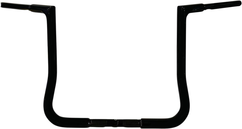 FAT Baggers INC. 1-1/4" EZ Install Flat Top Handlebar - Black - 705014-B