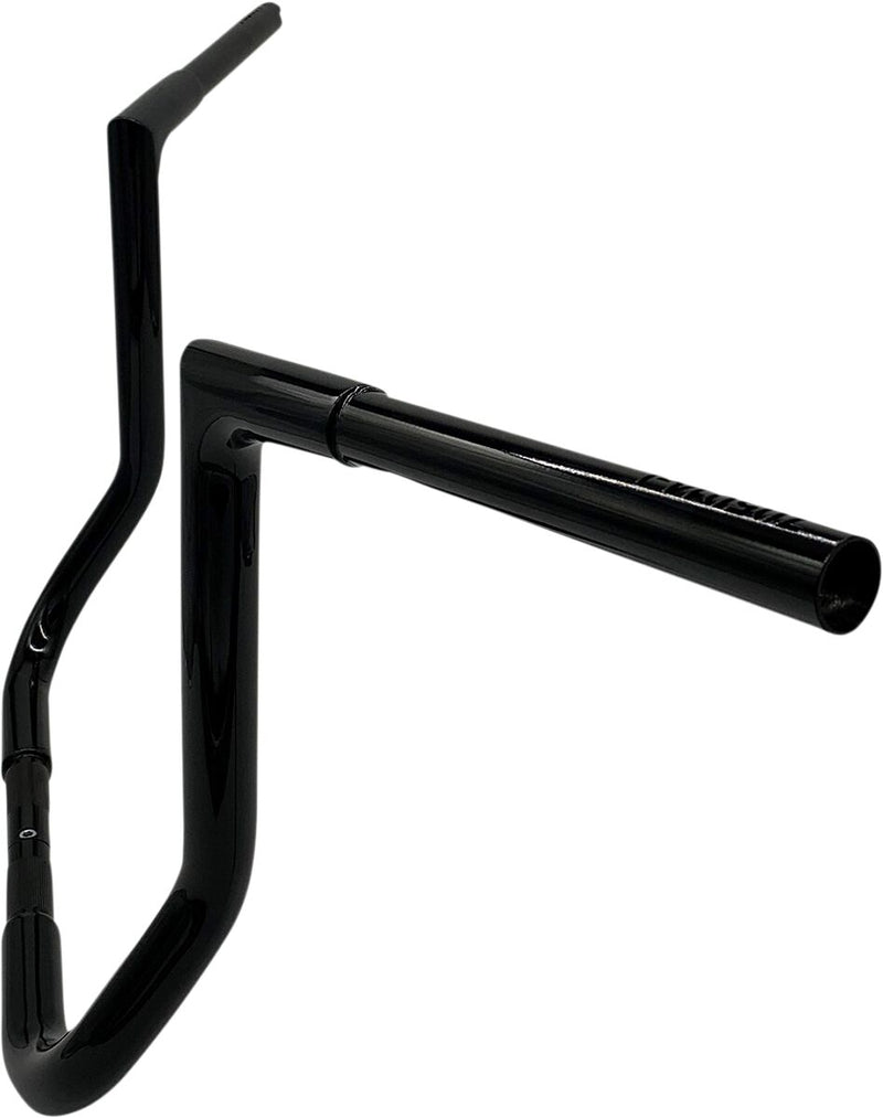 FAT Baggers INC. 1-1/4" EZ Install Flat Top Handlebar - Black - 705014-B