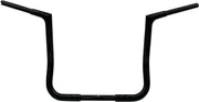FAT Baggers INC. 1-1/4" EZ Install Flat Top Handlebar - Black - 705014-B