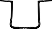 FAT Baggers INC. 1-1/4" EZ Install Flat Top Handlebar - Black - 705016-B