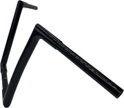 FAT Baggers INC. 1-1/4" EZ Install Flat Top Handlebar - Black - 707012-B