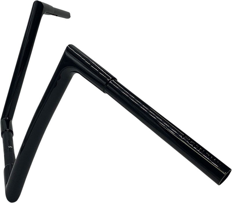 FAT Baggers INC. 1-1/4" EZ Install Flat Top Handlebar - Black - 707012-B