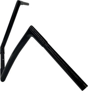 FAT Baggers INC. 1-1/4" EZ Install Flat Top Handlebar - Black - 707014-B