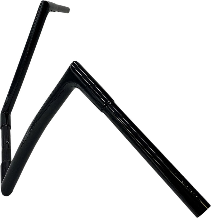FAT Baggers INC. 1-1/4" EZ Install Flat Top Handlebar - Black - 707014-B