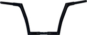 FAT Baggers INC. 1-1/4" EZ Install Flat Top Handlebar - Black - 708012-B