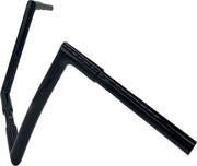 FAT Baggers INC. 1-1/4" EZ Install Flat Top Handlebar - Black - 708012-B