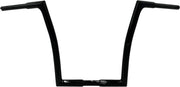 FAT Baggers INC. 1-1/4" EZ Install Flat Top Handlebar - Black - 708014-B