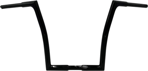 FAT Baggers INC. 1-1/4" EZ Install Flat Top Handlebar - Black - 708014-B