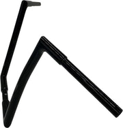 FAT Baggers INC. 1-1/4" EZ Install Flat Top Handlebar - Black - 708014-B