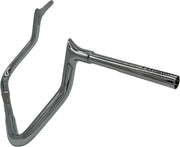 FAT Baggers INC. 1-1/4" EZ Install Pointed Top Handlebar - Chrome - 905011