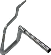 FAT Baggers INC. 1-1/4" EZ Install Flat Top Handlebar - Chrome - 705011