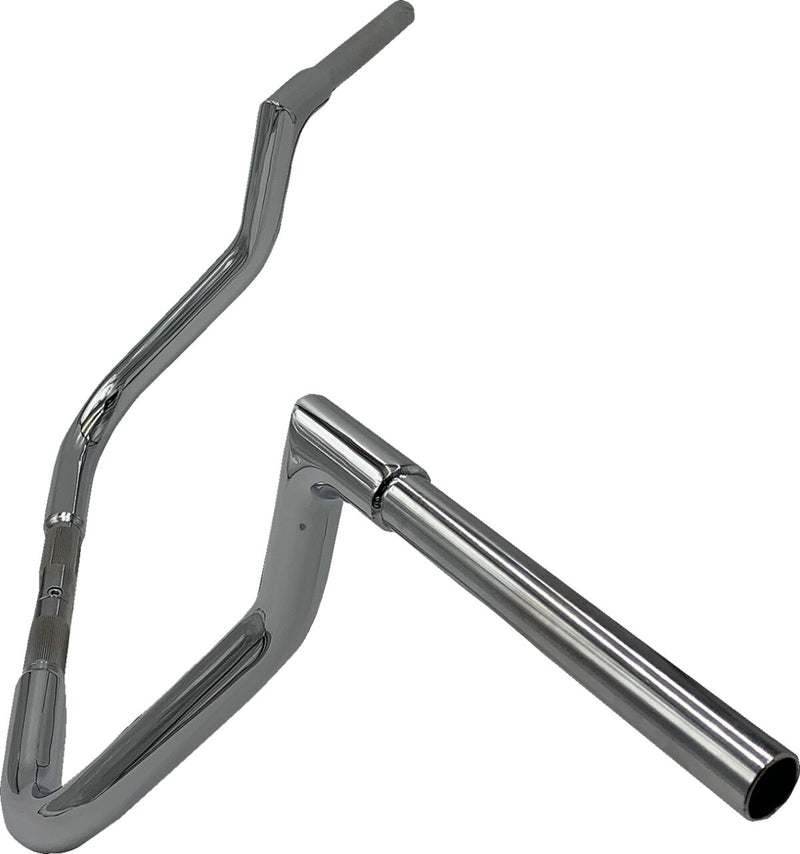 FAT Baggers INC. 1-1/4" EZ Install Flat Top Handlebar - Chrome - 705011