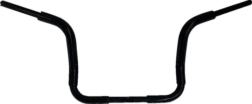 FAT Baggers INC. 1-1/2" EZ Install Rounded Top Handlebar - Black, Gloss - 813012-B