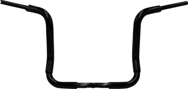 FAT Baggers INC. 1-1/2" EZ Install Rounded Top Handlebar - Black, Gloss - 813014-B
