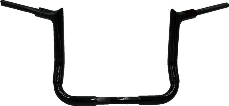 FAT Baggers INC. 1-1/2" EZ Install Pointed Top Handlebar - Black - 815012-B