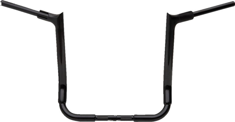 FAT Baggers INC. 1-1/2" EZ Install Pointed Top Handlebar - Black - 815016-B