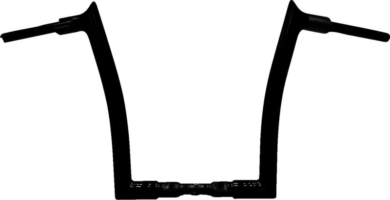 FAT Baggers INC. 1-1/2" EZ Install Pointed Top Handlebar - Black - 818014-B