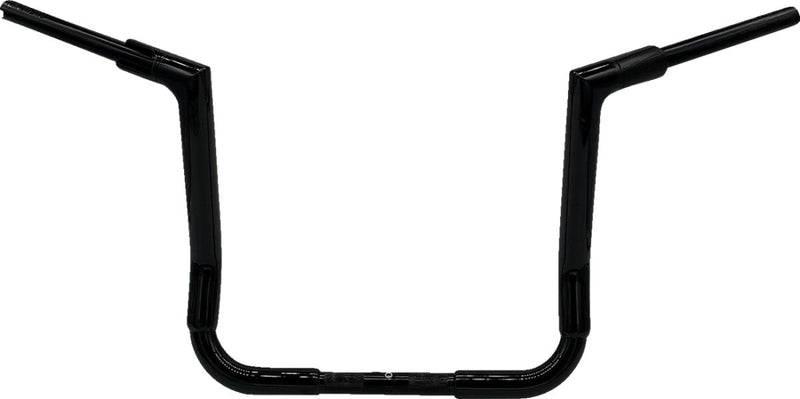 FAT Baggers INC. 1-1/2" EZ Install Flat Top Handlebar - Black - 615014-B