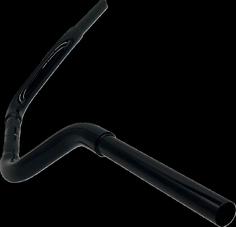 FAT Baggers INC. 1-1/4" EZ Install Round Top Handlebar - Black - 903008-B