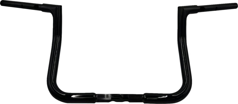 FAT Baggers INC. 1-1/4" EZ Install Flat Top Handlebar - Black - 745011-B