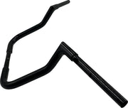 FAT Baggers INC. 1-1/4" EZ Install Flat Top Handlebar - Black - 745011-B